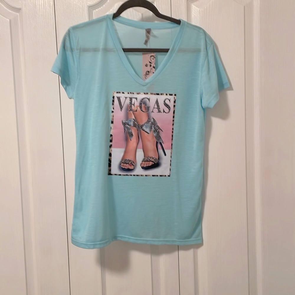 Vegas sparkle t shirt